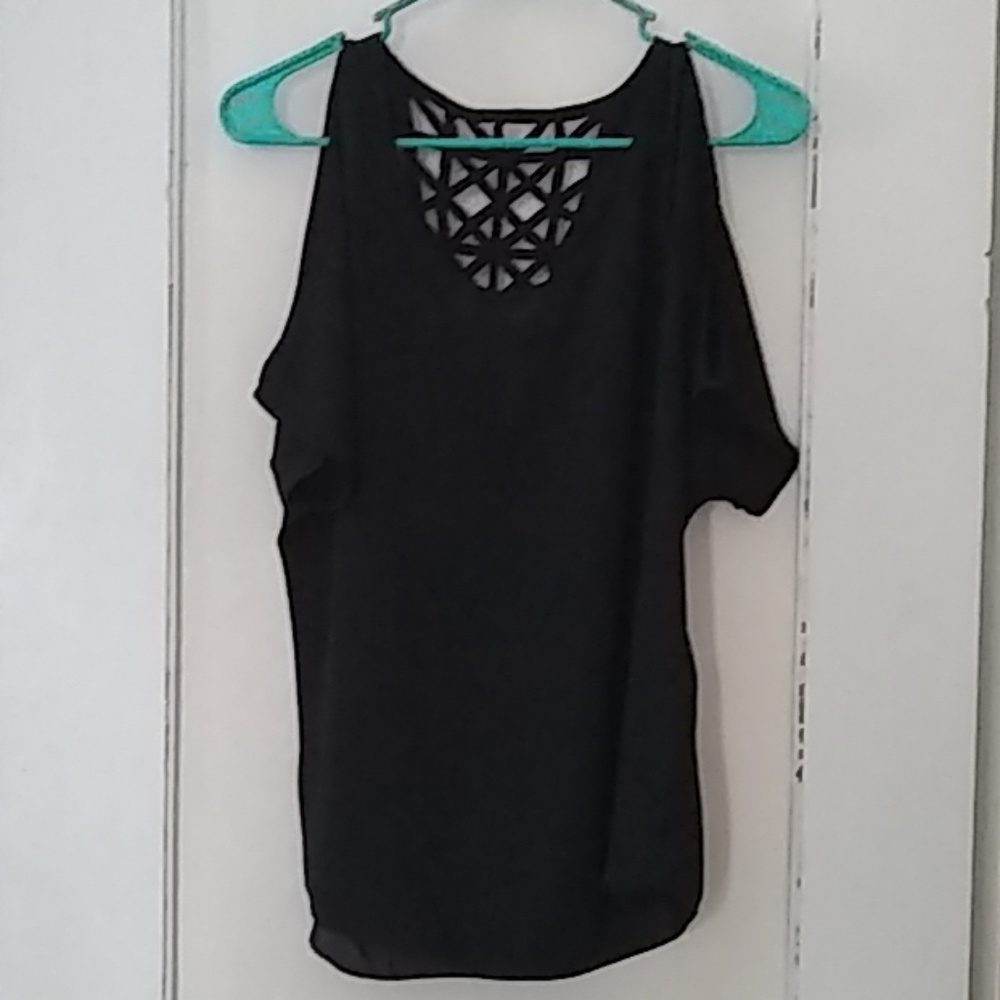 Flowy, Black Blouse